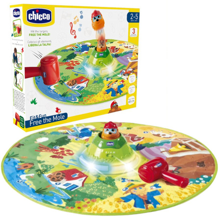 Chicco 38548 Interaktywna mata uwolnij krecika