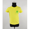 John Deere 158cm ŻÓŁTA Koszulka haftowane logo bawełna