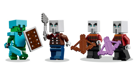 LEGO Minecraft 21267 Pustynny patrol złosadników zestaw 105 el. 7+