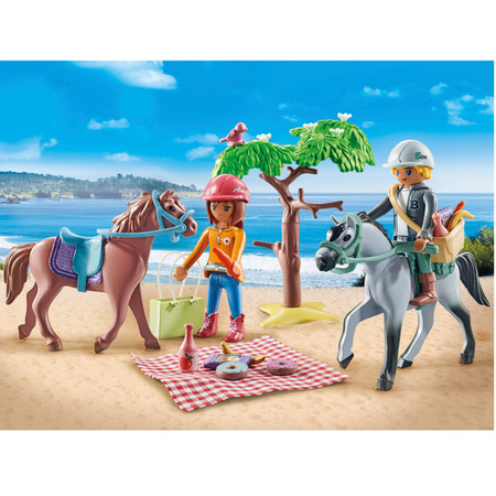 Playmobil 71470 Wycieczka konna na plażę z Amelią i Bene