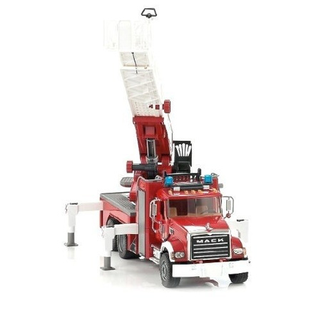Bruder 02821 Mack straż pożarna drabina woda duża
