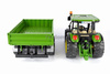 Bruder 02108 traktor John Deere 5115M z przyczepą