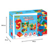Wader 41593 Big Blocks Zestaw 100 Klocków Kolorowych