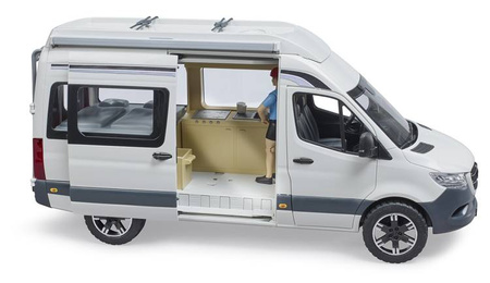 Bruder 02672 MB Sprinter kamper figurka akcesoria