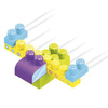WADER 41401 Baby Blocks klocki w torbie 30 el.