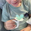 Babyono 1597/02 Gryzak silikonowy SNAIL dla niemowląt 0m+