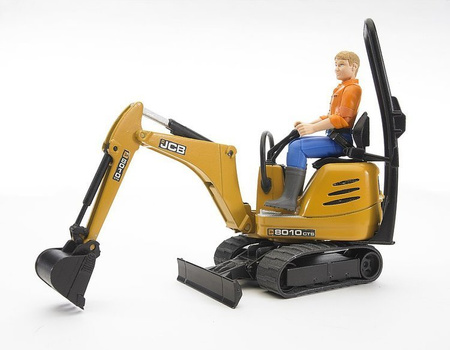 Bruder 62002 Minikoparka Jcb z figurką