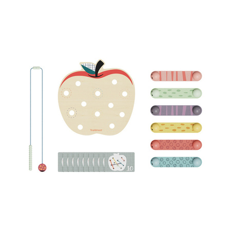 Topbright 121123 Zabawka edukacyjna dla dzieci Robaczki w jabłuszku 18 mies.+