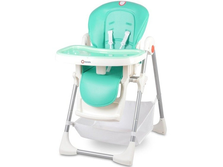 Lionelo Linn Plus Turkus Krzesełko do karmienia