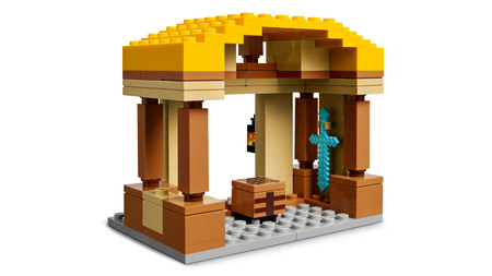 LEGO Minecraft 21273 Atak balonowego Ghasta na wioskę 555 el 10+