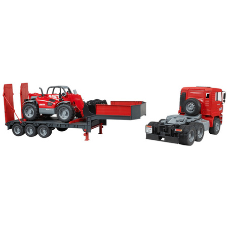 Bruder 02774 Man Laweta z ładowarką MANITOU