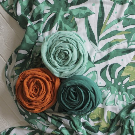 Tommy Lise 701301 Roaming Mangrove Pieluszka muślinowa bambusowa