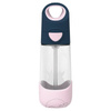 b.box 00445 Butelka tritanowa ze słomką 450 ml b.box Indigo Rose