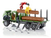 Bruder 02824 MACK z dźwigiem przyczepą i pniami