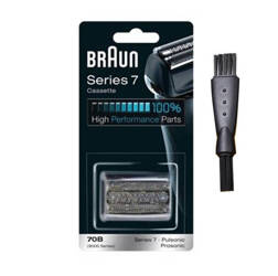 Braun 70B Folia + Nóż 70B  Series 7 CZARNA Do Limitowana edycji BOSS