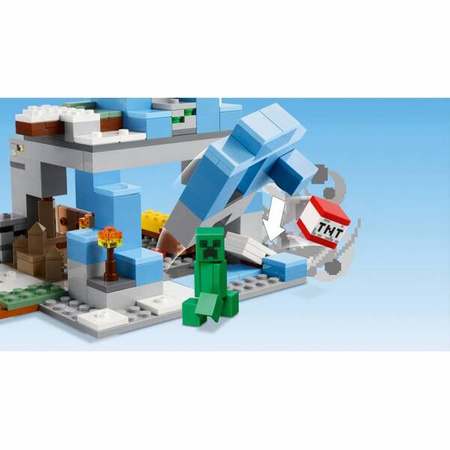 LEGO® Minecraft 21243 – Ośnieżone szczyty