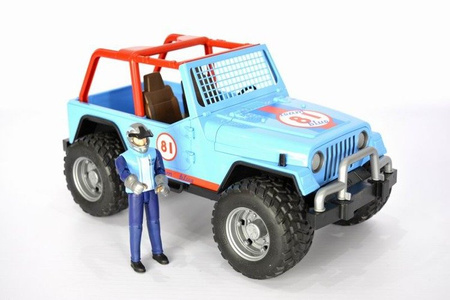 Bruder 02541 Jeep Cross Country figurka kierowcy