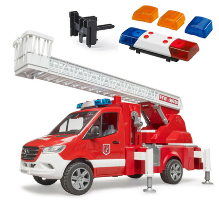 Bruder 02673 Sprinter wóz strażacki dźwięk woda
