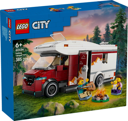 LEGO 60454 City – Wakacyjny kamper pełen przygód
