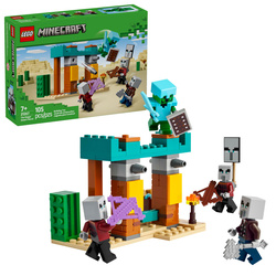 LEGO Minecraft 21267 Pustynny patrol złosadników zestaw 105 el. 7+