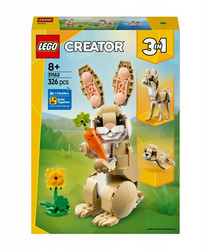 LEGO 31162 Creator 3 w 1 Uroczy Króliczek