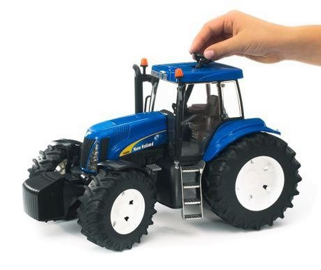 Bruder 03120 Traktor New Holland odkręcane koła T7.340