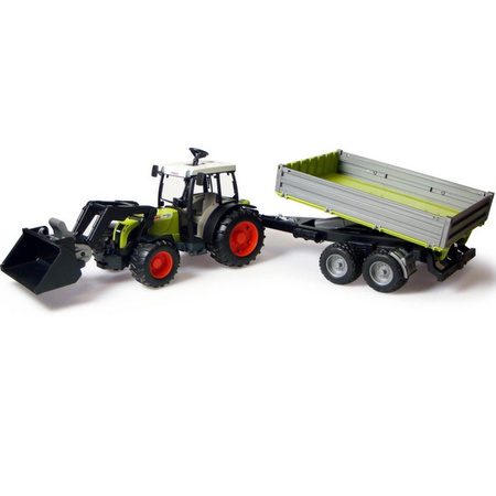Bruder 01998 Claas Nectis z ładowaczem przyczepa