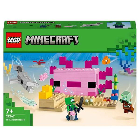 LEGO® Minecraft 21247 – Dom aksolotla