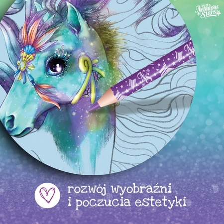 Nebulous Stars 11372 Duży szkicownik L – Konie Ariaz i Joyiaz