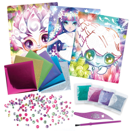 Nebulous Stars 11027 Album do scrapbookingu z folią i brokatem