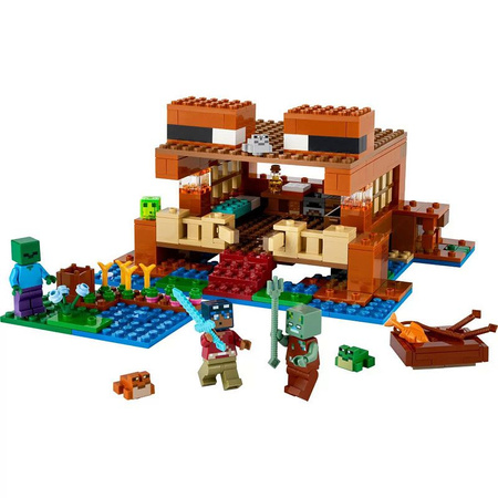 LEGO Minecraft 21256 – Żabi domek