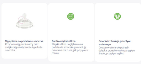 Chicco 08247 Smoczek do butelki NaturalFeeling 4m+ 2szt