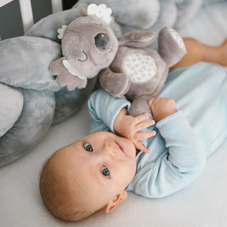 Babyono 1631 Maskotka Koala Coco z grzechotką dla niemowląt