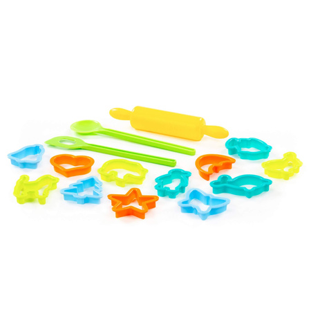 Polesie 61935 Zestaw do Modelowania 15 Elementów 1+