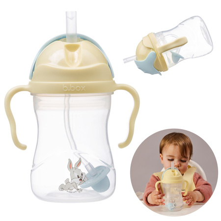 b.box 00899 Bidon ze słomką 240 ml b.box Looney Tunes