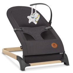 Lionelo June Grey Bujaczek naturalny ruch, bezpieczeństwo i komfort dziecka