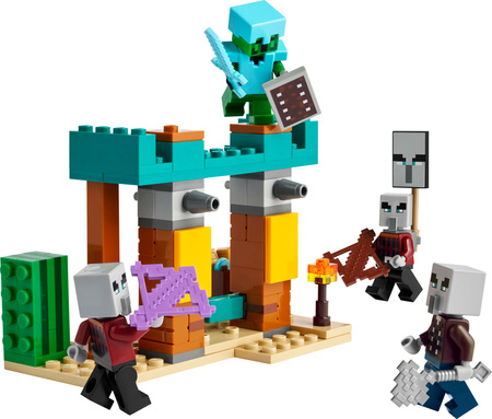 LEGO Minecraft 21267 Pustynny patrol złosadników zestaw 105 el. 7+