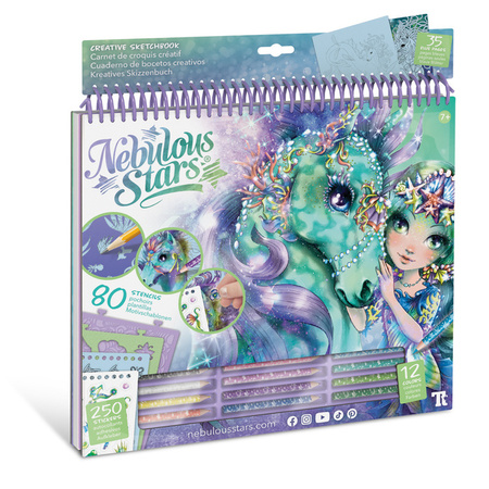 Nebulous Stars 11372 Duży szkicownik L – Konie Ariaz i Joyiaz