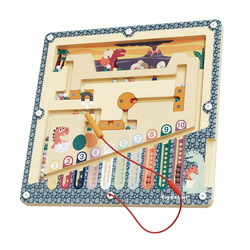 Topbright 121141 Magnetyczny labirynt Jaja dinozaura 36m+ Liczby i kolory