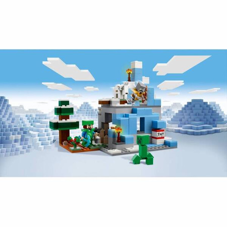 LEGO® Minecraft 21243 – Ośnieżone szczyty