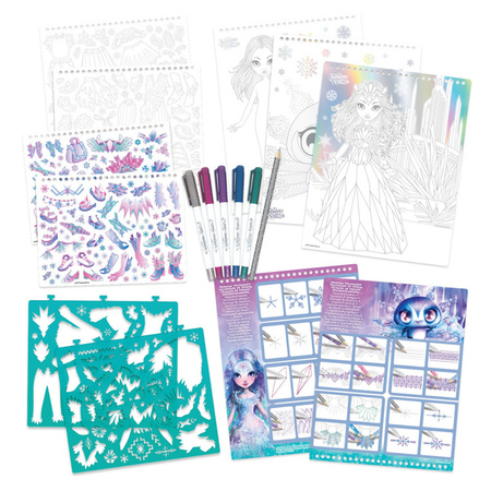 Nebulous Stars 11122 Szkicownik z metalicznymi pisakami M Iceana