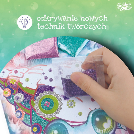 Nebulous Stars 11027 Album do scrapbookingu z folią i brokatem