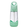 b.box 00882 Butelka tritanowa ze słomką 450 ml b.box Spearmint