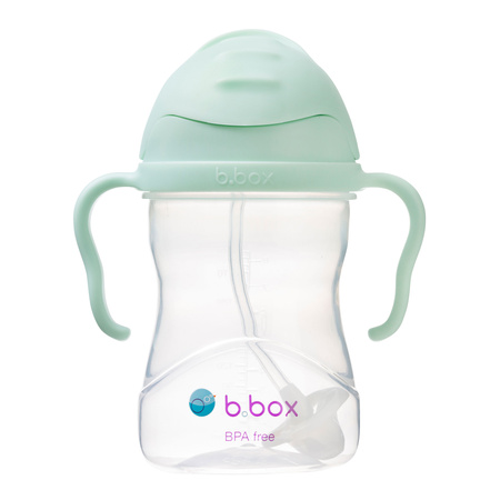 b.box 00520 Bidon ze słomką 240 ml b.box Gelato Pistachio