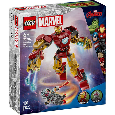 LEGO® 76307 Marvel Mech Iron Mana kontra Ultron