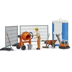 Bruder 62008 Robotnik budowalny+ akcesoria bworld