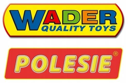 Polesie 38197 czerwony Duży ślizg zjazdowy Sanki JABŁUSZKO