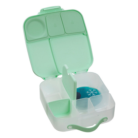 b.box 00747 Lunchbox b.box – Spearmint – duży pojemnik z wkładem chłodzącym