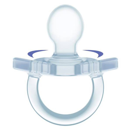 CHICCO 51830 smoczek uspokajający physiosoft 6-16M