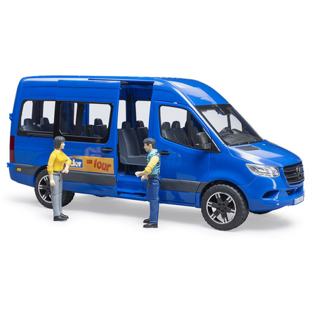 BRUDER 02670 Mercedes Sprinter Bus 2 figurki